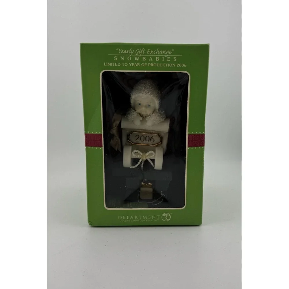 Department‎ 56 Snowbabies Yearly Gift Exchange 2006 Limited Edition